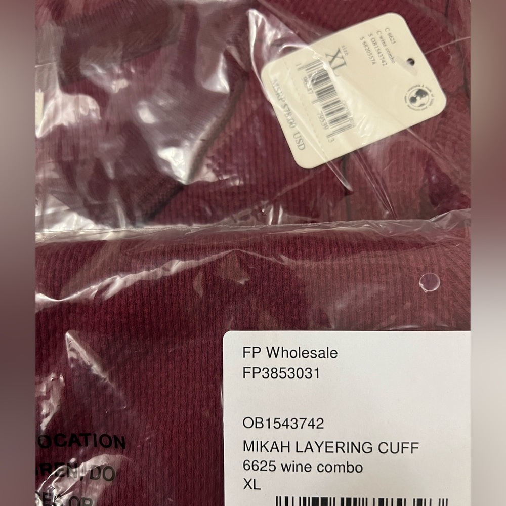 NWT FREEPEOPLE MIKAH LAYERING CUFF - Picture 2 of 2